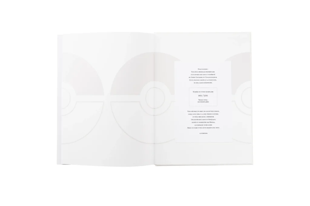 livre numeroté pokemon